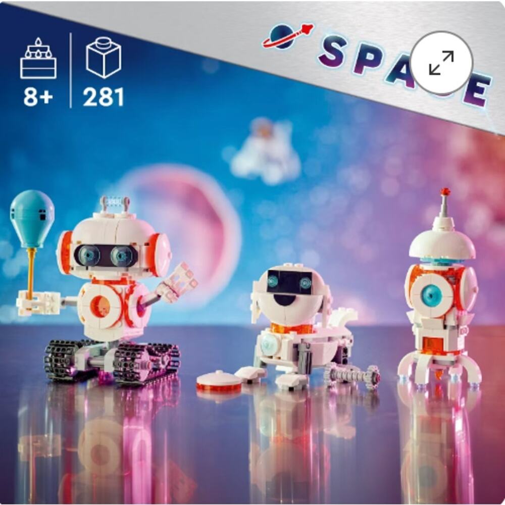 LEGO Creator 3 in 1 Space Robot - Robot, Spaceship or Robot Dog 31164 - Picture 3 of 5